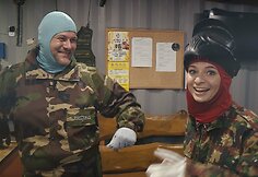 Gabrielė Tetenskaitė išbandė poligoną