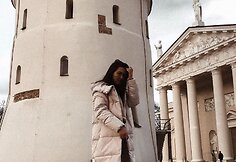 &bdquo;TikTok&ldquo; apie Lietuvą kurianti Abigeil