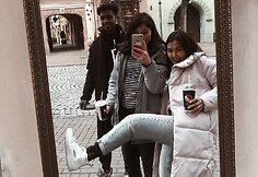 &bdquo;TikTok&ldquo; apie Lietuvą kurianti Abigeil