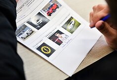 Geriausio vairuotojo konkurso atrankos akimirka