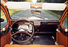 Citro&euml;n 2CV nuimamas stogas