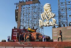 Dakaro ralio podiumas