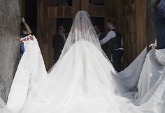 Victorios Swarovski ir Wernerio Muerzo vestuvių akimirkos