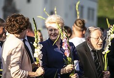 Koncerto Katedros aik&scaron;tėje akimirka