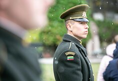 A.Ramanausko-Vanago metinių akimirka