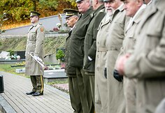 A.Ramanausko-Vanago metinių akimirka