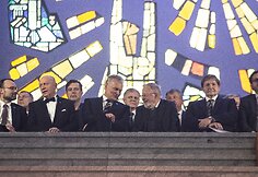 Gitanas Nausėda ir Vytautas Landsbergis