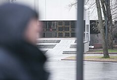 Vairuotojų profesinės sąjungos kontrprotestas prie Vyriausybės