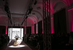 &bdquo;Reda Couture&ldquo; kolekcijos pristatymo akimirka