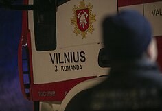 Avižienių seniūnijoje užsiliepsnojo žirgynas