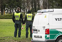 Sraigtasparnio nusileidimo akimirka