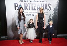 Filmo „Partizanas“ premjeros svečiai