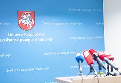 Spaudos konferencija akimirka