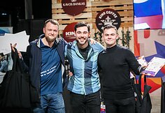 Apdovanojimų akimirka