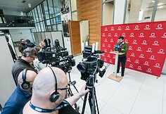 Konferencijos akimirka