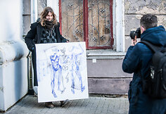 Protestas &bdquo;Einanti paroda&ldquo;