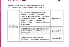 Pensijos gegužę