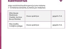 Pensijos gegužę