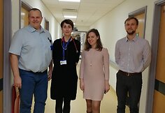 Tadas Žuromskis su kolegomis