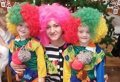 Inga Sabonienė su sūnumis dvyniais Neitu ir Benu