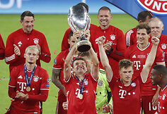Miuncheno „Bayern“ triumfavo UEFA Supertaurėje