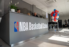 NBA krep&scaron;inio mokyklos atidarymas Vilniuje
