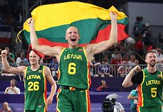 Pergalės akimirkos: Lietuvos 3x3 krep&scaron;ininkai i&scaron;kovojo olimpinę bronzą