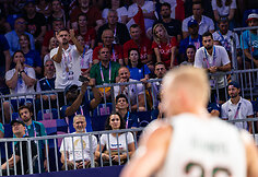 Paryžiaus olimpinių žaidynių 3x3 krep&scaron;inio rungtynės: Lietuva &ndash; Prancūzija