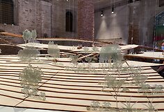 Vienas i&scaron; Venecijos architektūros bienalės arsenalų &bdquo;Among Diverse Beings&ldquo;, 2021 m. Gegužės 21 d. 