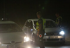 Policijos reidas Vilniaus gatvėse