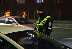 Akimirka i&scaron; vykusio policijos reido