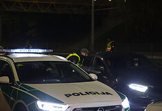 Akimirka i&scaron; vykusio policijos reido