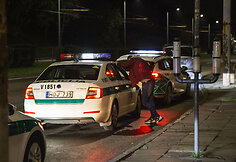Akimirka i&scaron; vykusio policijos reido