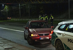 Akimirka i&scaron; vykusio policijos reido