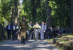 Medininkų tragedijos 30-ųjų metinių minėjimas Antakalnio kapinėse