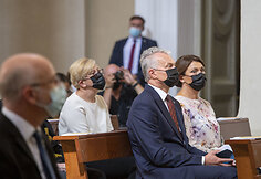 Gitanas Nausėda, Diana Nausėdienė ir Ingrida Šimonytė
