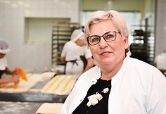 Audronė Kisielienė kepykloje