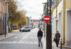 Eismas Panevėžio centre