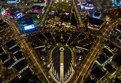 Paroda &bdquo;EXPO 2020&ldquo; Dubajuje fotografuota dronu