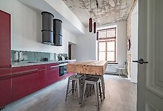 Urbanistinio interjero apartamentai Grafų rezidencijoje Trakų g. Vilniuje