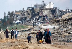 Gazos Ruožas / BASHAR TALEB / AFP