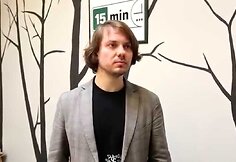 VIDEO kadras: Žemės palydovo &bdquo;LituanicaSAT-1&ldquo; kūrėjas Vytenis Buzas kalba apie laisvę