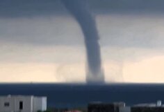 VIDEO kadras: Tornadas Bulgarijoje