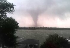 VIDEO kadras: Teksase praūžė tornadas