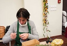 VU Botanikos sode jaunųjų floristų paroda