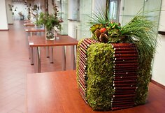 VU Botanikos sode jaunųjų floristų paroda