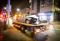 Antakalnio gatvėje susidūrė du automobiliai