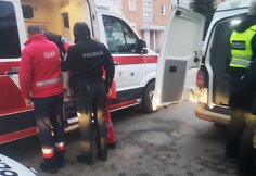 Avarija Šilutės mieste: per plauką išvengta tragedijos