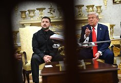 Volodymyras Zelenskis, Donaldas Trumpas / Scanpix