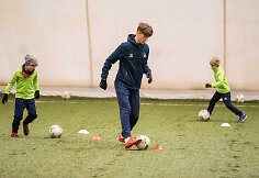 Akimirka i&scaron; futbolo klubo &bdquo;Ataka&ldquo; treniruotės